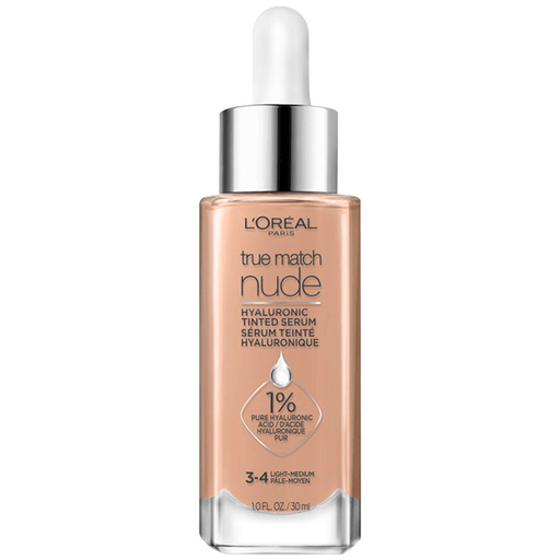 Descubrí el nuevo Sérum True Match con color y 1% de ácido hialurónico. La combinación perfecta de cuidado de la piel y maquillaje.