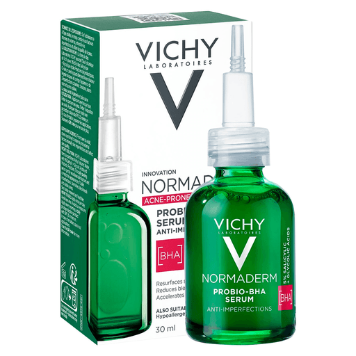 Este nuevo Sérum de Normaderm corrige las imperfecciones de la piel provocadas por el acné y la piel grasa.
