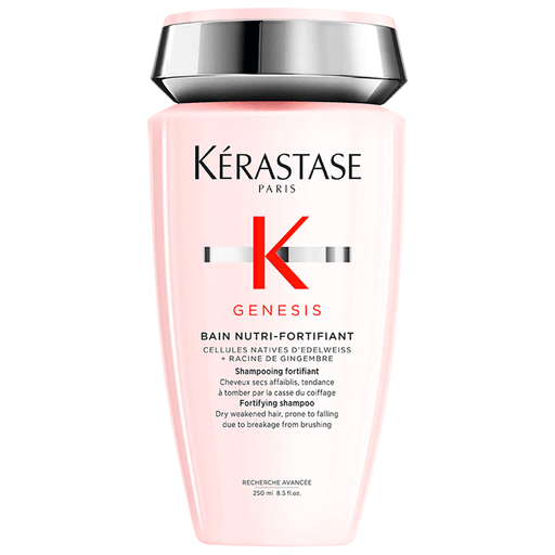 Shampoo fortalecedor anti-caída para cabello grueso y cuero cabelludo seco.