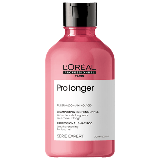 El shampoo Pro Longer es el tratamiento perfecto para cabellos largos con puntas finas y partidas o abiertas. Su fórmula profesional patentada con FILLER-A100 y aminoácidos, aporta fuerza y grosor duradero. 