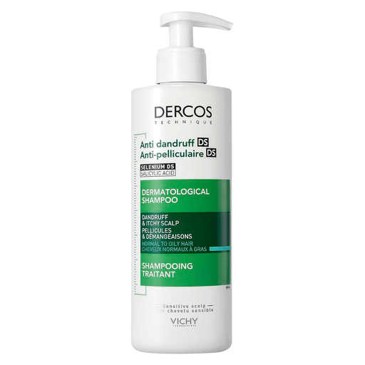 Shampoo tratamiento anticaspa que regula el microbioma y elimina el 100% de las partículas visibles. Vichy Dercos Anticaspa es ideal para hombres y mujeres que sufren de caspa y/o de picazón.