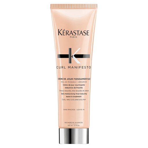 Tratamiento diario sin aclarado que reduce el encrespamiento en el cabello rizado, muy rizado y enrollado. Esta crema ultraligera proporciona hidratación y protección contra el calor al tiempo que reduce el frizz.