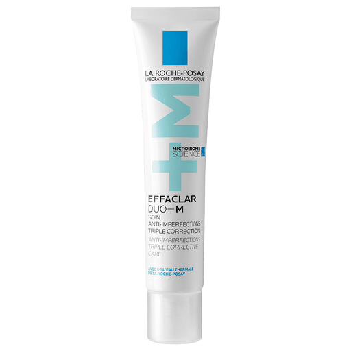 El tratamiento Effaclar Duo + M de LA Roche-Posay ayuda a que tu piel se vea más limpia, saludable, sin sebo, inflamación, con un tono unificado, reduciendo puntos negros, imperfecciones y marcas de acné. Es el tratamiento antiimperfecciones y marcas más vendido y prescrito por dermatólogos, ahora con eficacia más rápida que nunca y resultados en tan solo 8 horas, además es apto a partir de 10 años y en todos los tonos de piel.