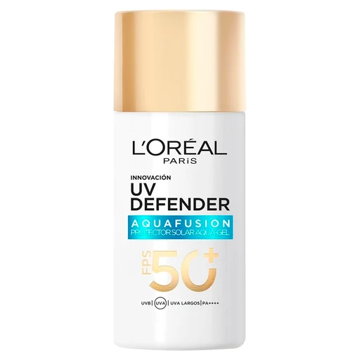 Protector Solar L'Oreal Aqua-gel UV Defender Aquafusion FPS50+ 50ml ...