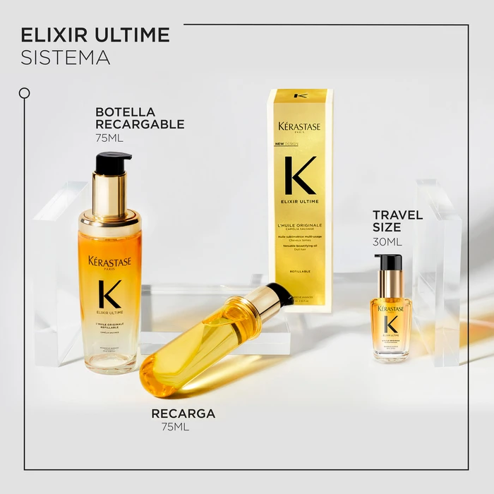 Aceite Elixir Ultime L'Huile Kérastase Original Nutrición Profunda