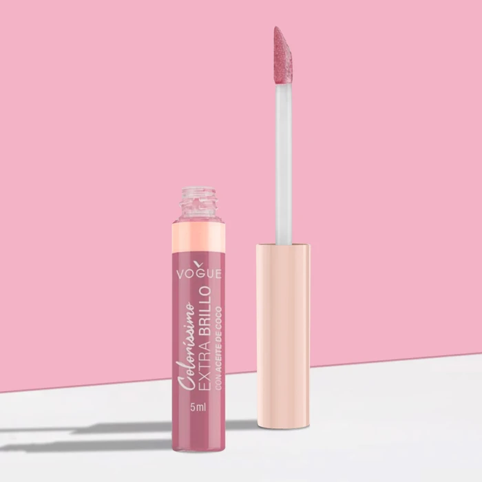 Brillo Labial Vogue Colorissimo Extra Brillo con Aceite de Coco 5ml ...