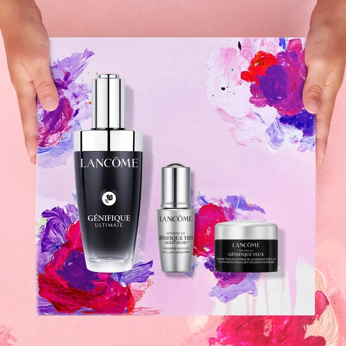 Cofre Lancôme Génifique Sérum Ultimate 50ml + Sérum Advanced Eyes