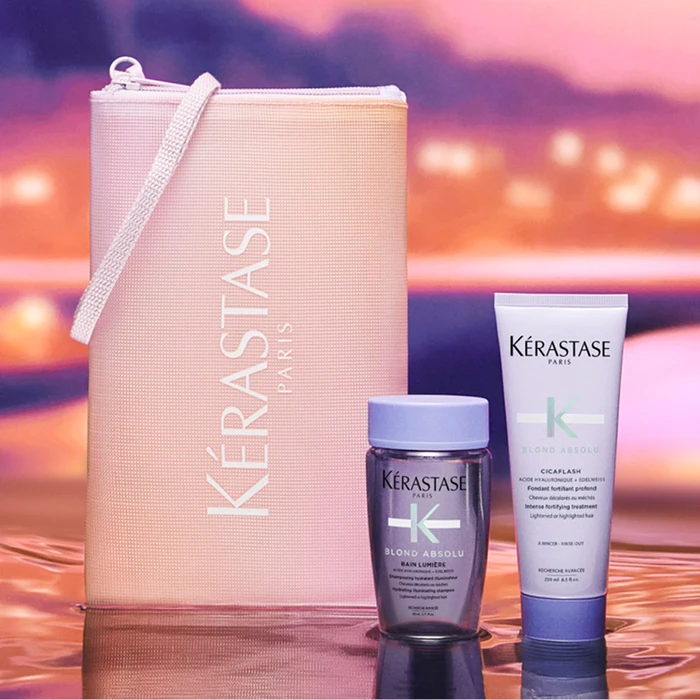 Pack Blond Absolu Travel Size Kerastase Shampoo Lumiere 80ml +