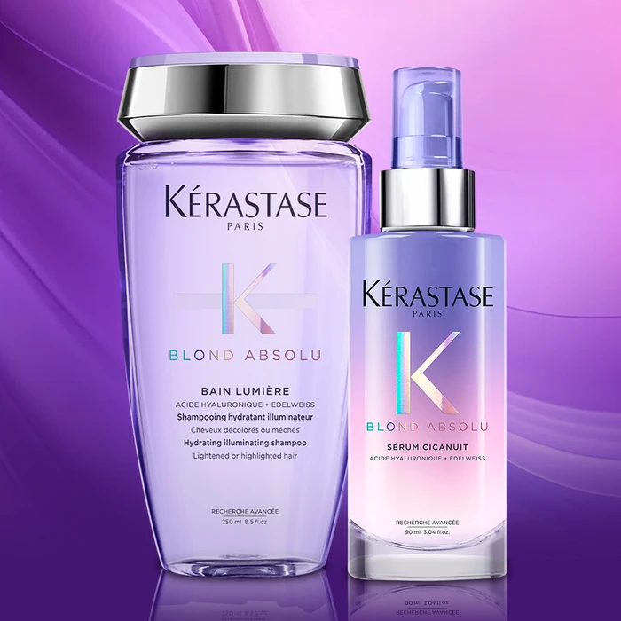 Pack Kérastase Blond Absolu Shampoo Bain Lumiere 250ml + Sérum
