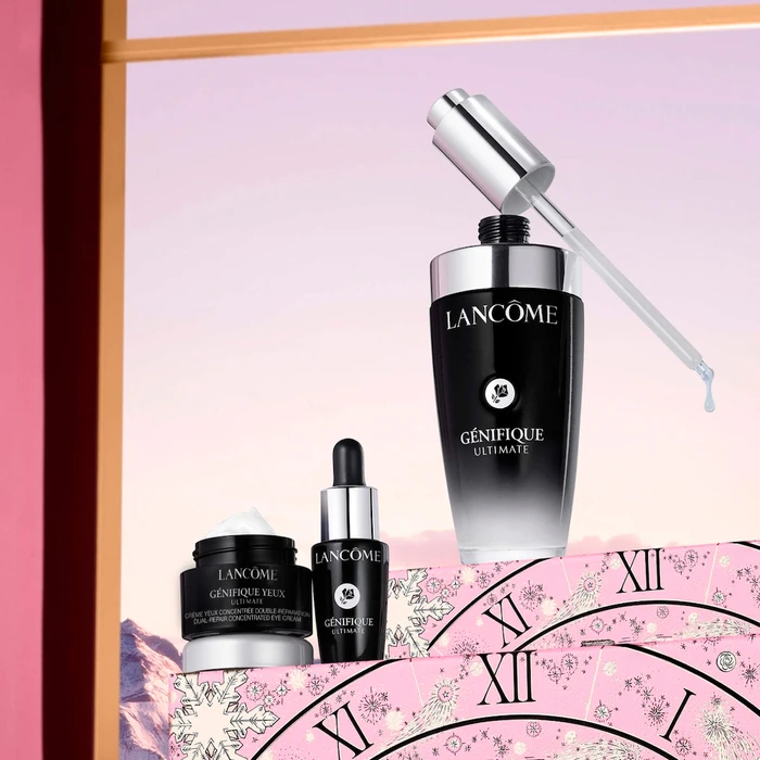 Cofre Lancôme Génifique Ultimate Sérum 50ml + 10ml + Contorno de