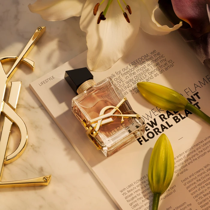  LIBRE Flowers & Flames フローラル 30ml 香水 Perfume YSL EDP Libre Flowers & Flames 30ml, MiBelleza.