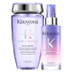 Pack Kérastase Blond Absolu Shampoo Bain Lumiere 250ml + Sérum Cicanuit Kerastase 90ml, descubrilo en mibelleza.uy